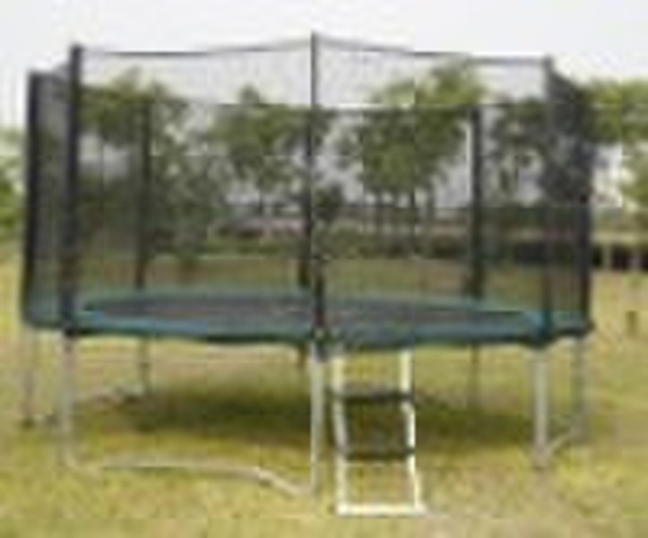 14F trampoline with ladder