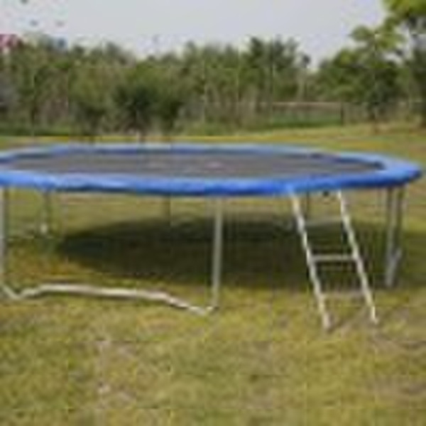 three steps trampoline ladder