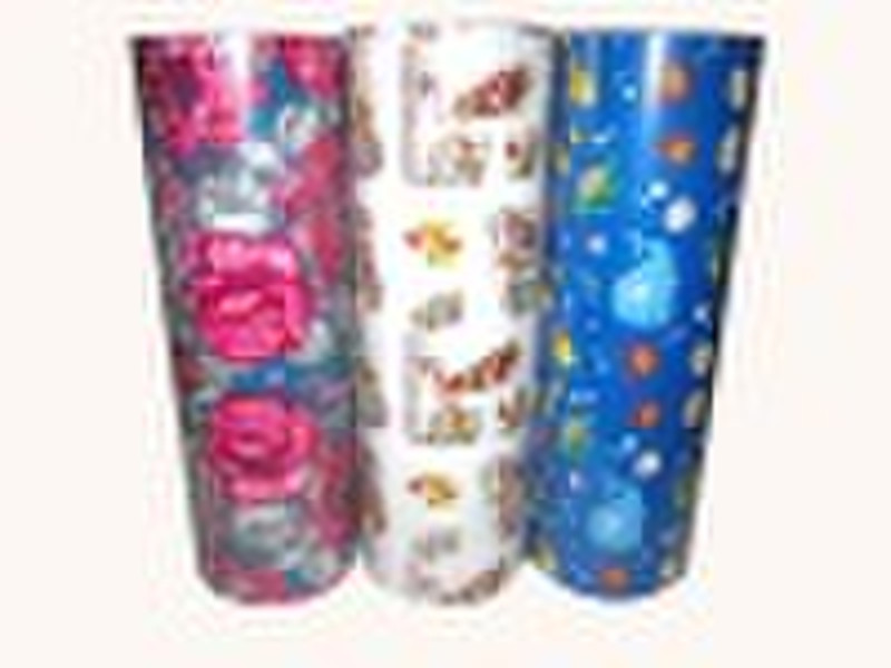 Jumbo roll LWC gift wrapping paper