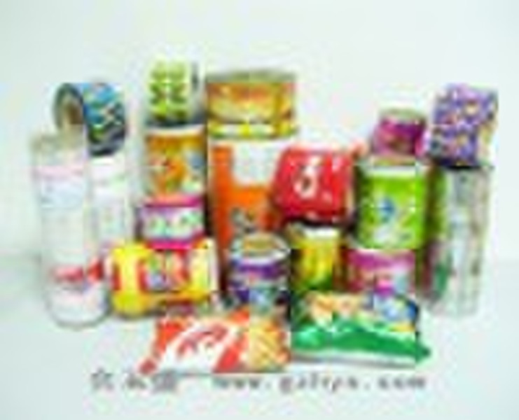 Plastic food  printing film