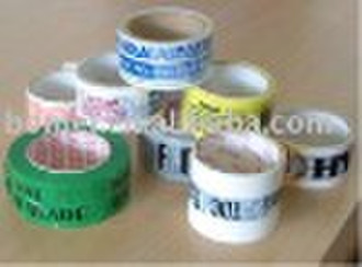 printed adhesive tape