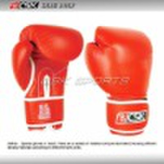 Cowskin vecro boxing gloves