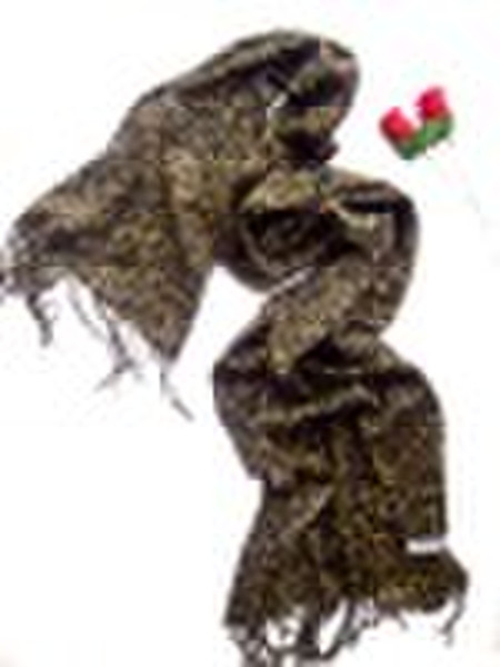 2010 fashion scarf with leopard printing(ACCO-10-4