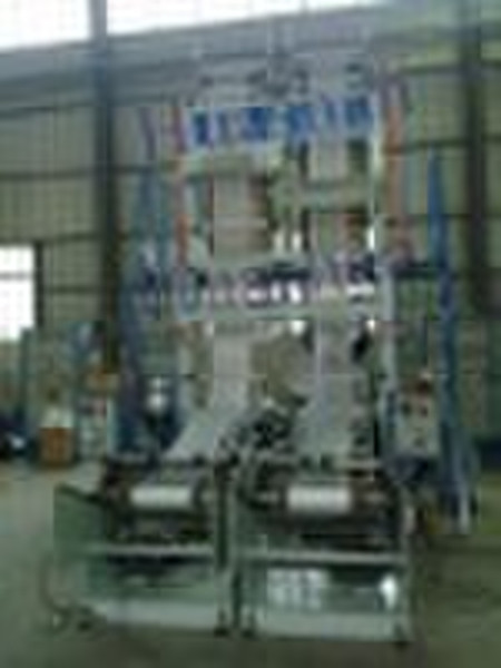Double head film blowing machine