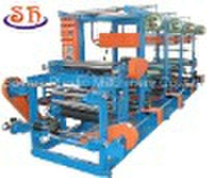 1-4 Color Simple Rotogravure Plastic Film Printing