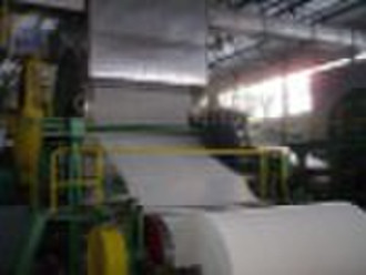 Toilet tissue paper machine