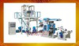 plastic blowing film machine with printing