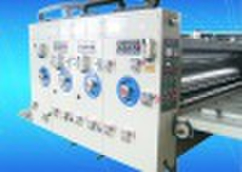 Semi-automatic printing slotting machine