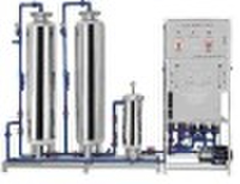 500 litres/h mineral water treatment system