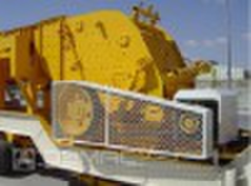 2011 easy operation Impact Tyer Mobile Crusher