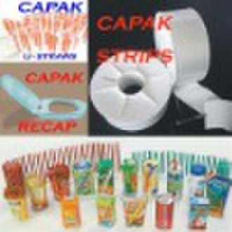 CAPAK CAPS, SRAW & SEALING STRIP