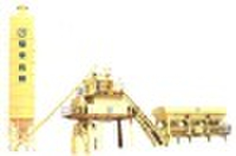 HZS100 concrete batch plant