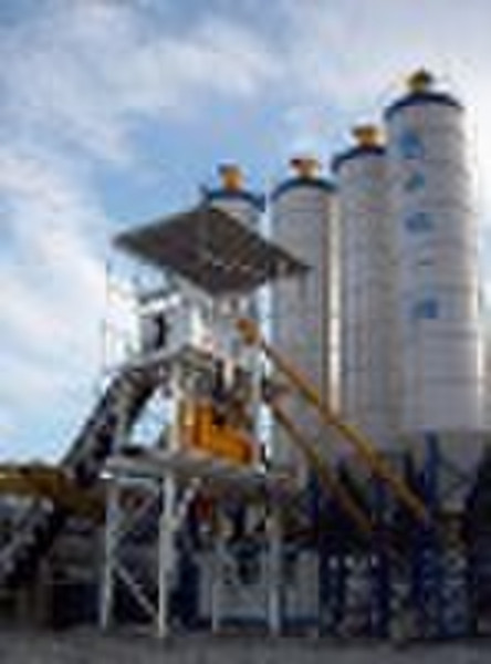 HZS60 concrete mixing plant