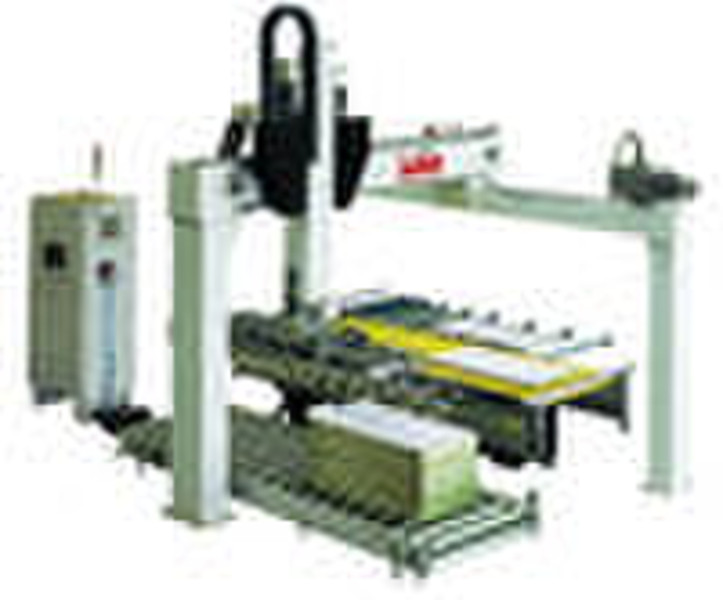 Bridge loader and stacker