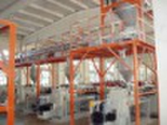 windows profile extrusion line