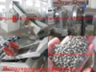 Plastic pelletizing line