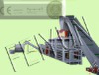 Plastic recycling machine
