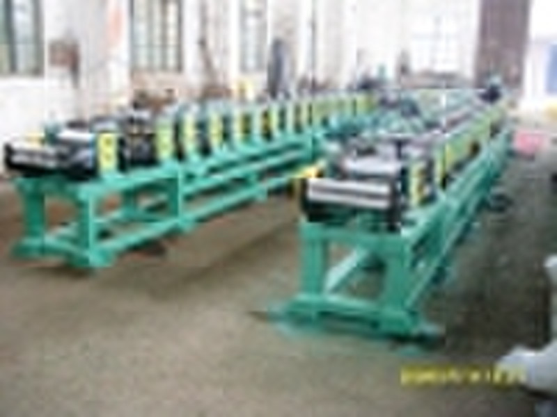 Rafted roll forming machine