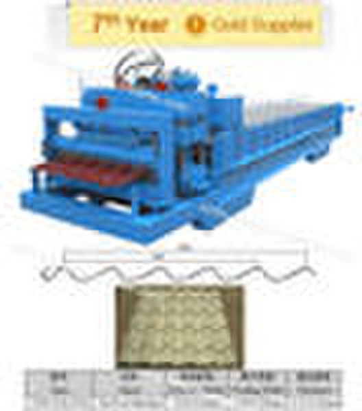 YX40-1010 Glazed Tile Roll Forming Machine