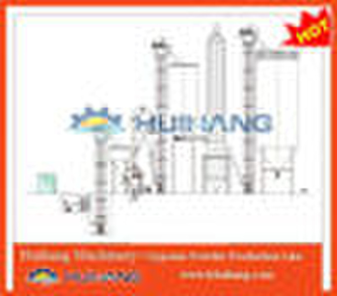 Plaster powder production line