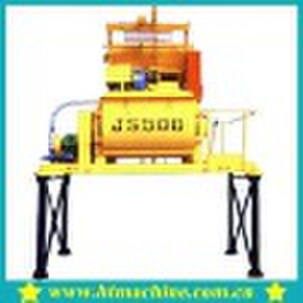 twin shaft concrete mixer
