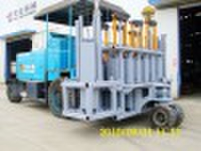 Multi-hammer concrete pavement crusher