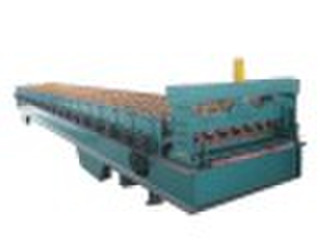 Glazed steel roll forming machine, profile roll fo