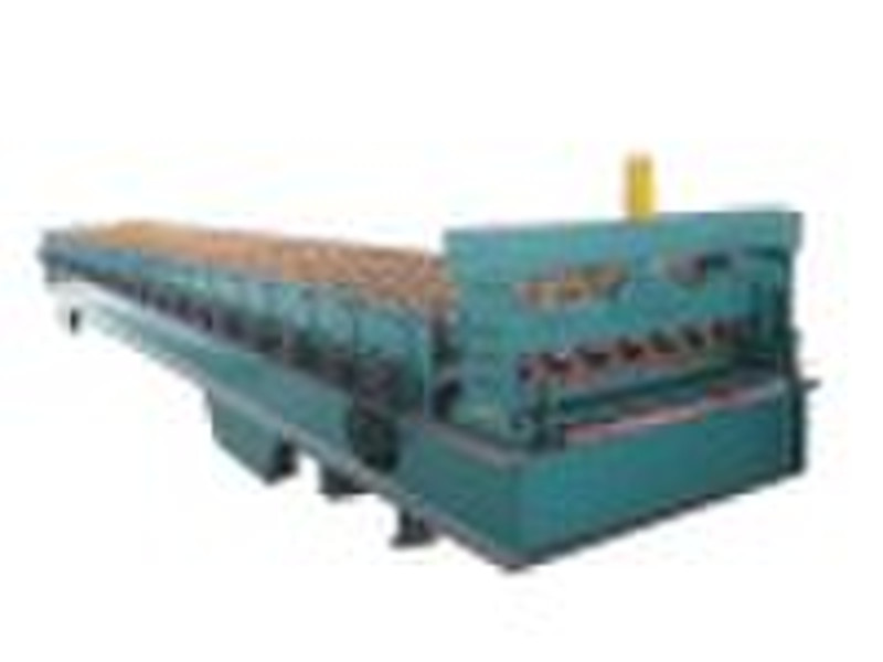 Glazed steel roll forming machine, profile roll fo
