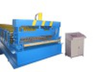 Glazed steel roll forming machine, profile roll fo