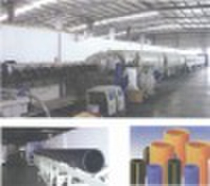 HDPE pipe production line/ plastic machinery