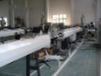 Plastic PP pipe production line