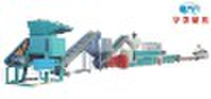 Two Stages Vent Style Plastic Extruder