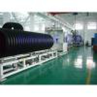 HDPE / PVC Double Wall Corrugated Pipe Extrusion L