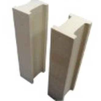 Sintered mullite refractory brick