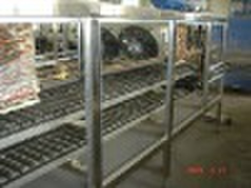 cooling tunnel for lollipop depositing forming  pr