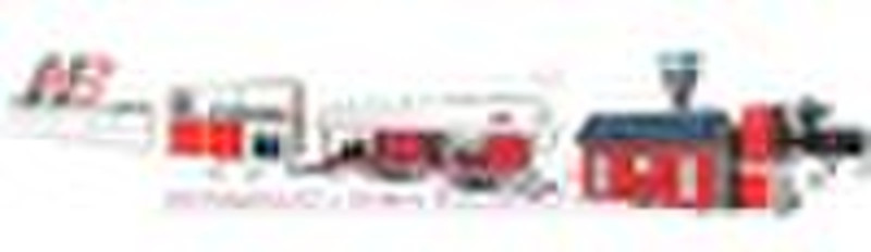 PVC dual-pipe production line