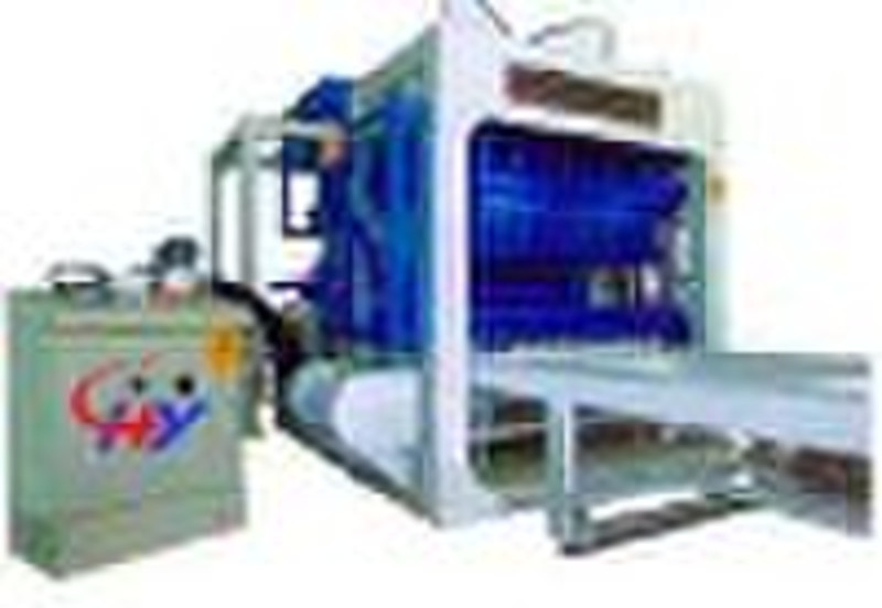 Concrete block machine