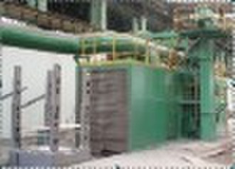 H type shot blasting machine