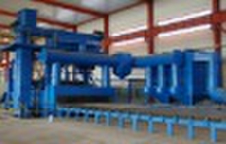 steel plate shot blasting machine