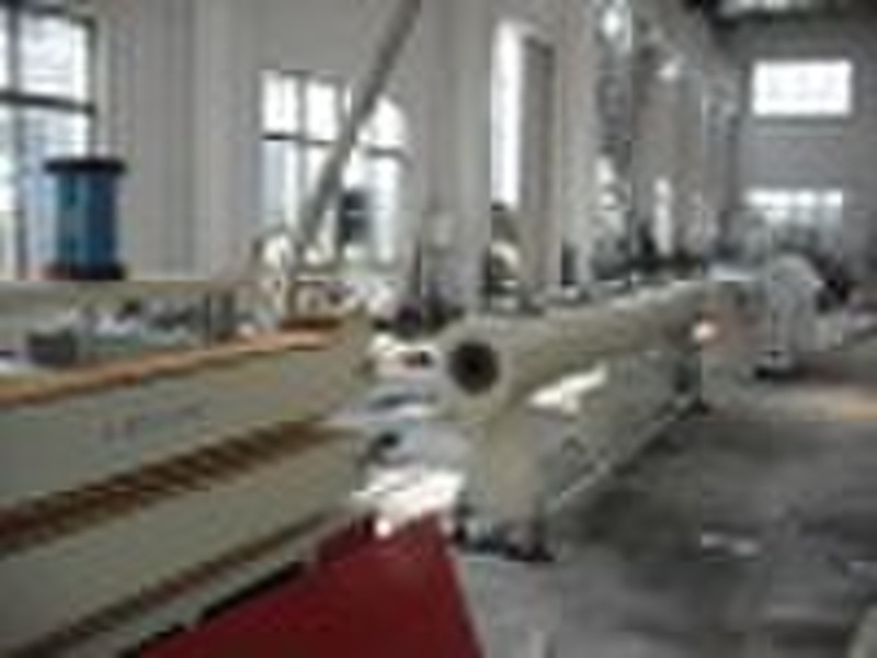 PE pipe production line