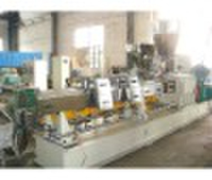 Parallel twin screw extruder