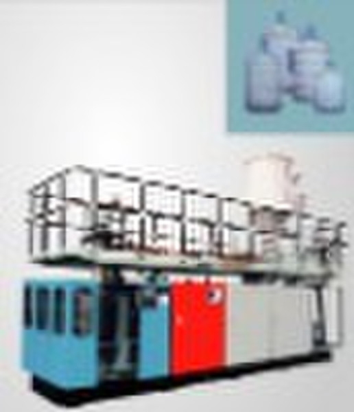 Automatic extrusion blow moulding machine