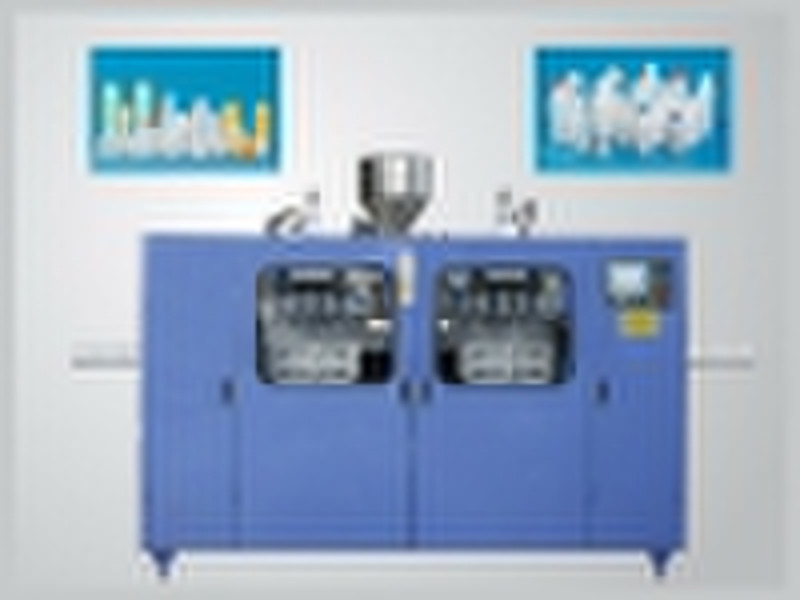 Automatic extrusion blow molding machine