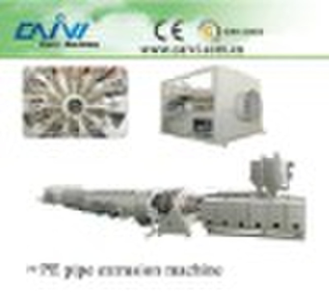 PE pipe machine