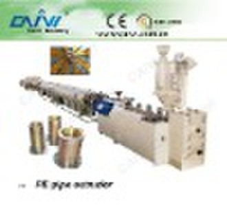 PE pipe extruder