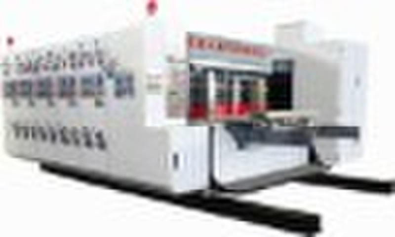 Flexo printing slotting die-cutting machine