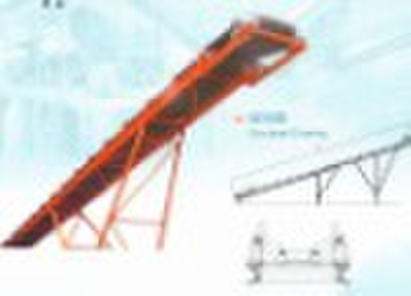 Belt conveyor for mining