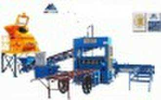 QT5-25 semi_automatic  concrete block making machi