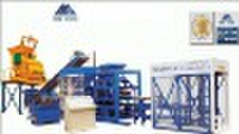 QT8-25 automatic unfired brick making machine