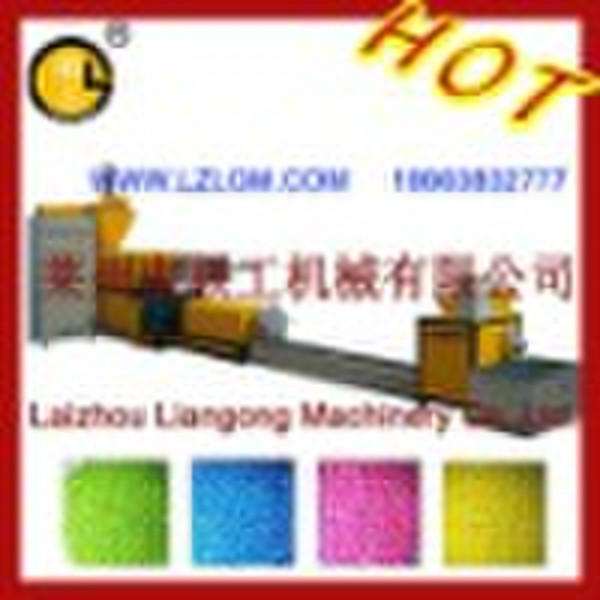 Plastic recycling production line
